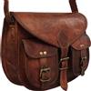 Fatto a mano Borsa donna 13" nuova vintage ottima pelle messenger tracolla fatta a mano
