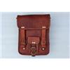 Originale Borsa a tracolla 15" vintage ultimo stock pelle di capra messenger vera laptop