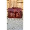 Originale Borsa a tracolla vintage in pelle da uomo S Messenger borsa per laptop valige...