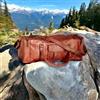 Vintage Borsone da viaggio in pelle per weekend borsone da notte marrone palestra vin...