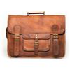 Originale Nuova borsa messenger vintage in pelle borsa a tracolla per laptop ufficio va...