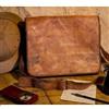 Fatto a mano Borsa per laptop in pelle nuova elegante borsa messenger vera vintage da uomo...