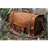 Fatto a mano Borsone da viaggio grande 20" in pelle marrone vintage borsone da notte weeke...