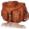 Fatto a mano Borsa da donna vintage in vera pelle tote sling tracolla mobile hippie girl bag