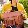 UFFICIO Borsa in pelle ufficio 15'' messenger laptop valigetta tracolla uomo business...