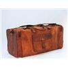Fatto a mano Borsa da viaggio uomo 25" in vera pelle grande vintage borsone palestra weeke...