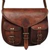 Fatto a mano Borsa da donna in vera pelle di capra tracolla fatta a mano vintage borsa a t...
