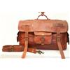 Fatto a mano Borsone uomo 20" vera pelle vintage grande viaggio palestra bagaglio a mano n...