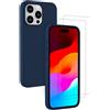 EVETANE Cover iPhone 15 Pro e 2 schermi di protezione - Silicone - - refurbished