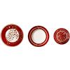 TAVOLA 18 PZ CHICCHI E BALOCCHI ROSSO