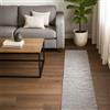 BenasciuttiCasa Tappeto arredo multiuso 55x290 antiscivolo Melinda a righe melange marrone