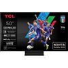 Tcl 50C79K Tv Qled Mini Led 4K 50 Pollici 144Hz Dolby Vision Google Tv