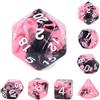Epic Forge - Set di 7 dadi in scatola - Fusion nero e rosa