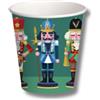 50 Bicchierini Di Carta Da 75ml Fantasia Schiaccianoci - Perfetti Per Il Caffè!