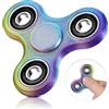 SCIONE Hand Spinner Stampato in 3D - Giocattolo Sensoriale per Bambini & Adulti | Antistress & Ansia | Strumento per Concentrazione ADHD | Giocattolo Durevole Ultra-Liscio per Relax - Rosso Blu Verde