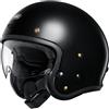 Shoei casco vintage jet J.O2 - Nero lucido