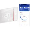 Bticino Xw8002E, Termostato Collegato Wifi, New Smarther2 With Netatmo, Colore Bianco, Controllo Della Temperatura (Calore Freddo) Della Casa In Remoto, 12.6 x 1.26 x 8.7 cm 289 grammi