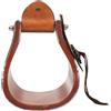 POOL'S STAFFE WESTERN IN METALLO E LEGNO CON INSERTI IN CUOIO POOL'S