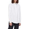 Armani Exchange Donna Casual & Elegant Camicia Not Applicable, Bianco (Optic White 1000), X-Small