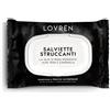 Lovren Lovrén Make Up - Salviettine Struccanti per Trucco Waterproof, 20 salviette