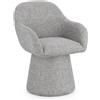 Bizzotto Poltrona Girevole Antara grigio