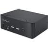 StarTech.com KVM Switch DisplayPort a 2 porte per doppio monitor, 8K 60Hz/4K 144Hz, DP 1.4, 2x USB 10Gbps, 4x HID, commutazione con tasti di scelta rapida, TAA [P2CDD143-KVM-SWITCH]