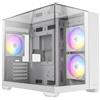 Antec CX600M Trio ARGB White Case Mini Tower Vetro Temperato No-Power Mini-ITX/mATX