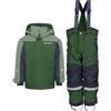 Didriksons Set da sci Didriksons Idre/Neptun, junior, verde scuro