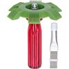 Yunseity Pettine per Alette per Condizionatore D'aria 2 Pezzi, Raddrizzatore per Alette a Pettine AC, Kit di Accessori per la Pulizia del Radiatore del Condensatore AC (Verde)
