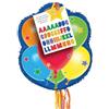 amscan Pull Pinata - Balloons Personalise It!