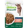 Natural Trainer Straccetti Adult Salmone in Salsa - Umido Gatti - 85 g Prezzo x 6 unità