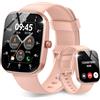 Csasan Smartwatch Uomo Donna con Effettua/Risposta Chiamate, 1.91'' HD Orologio Smartwatch con Contapassi/Sonno/Cardiofrequenzimetro, 110+ Modalità Sportive Fitness Tracker Impermeabile IP68, Rosa