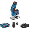 BOSCH Fresatrice Verticale Bosch GKF 12V-8 3Ah