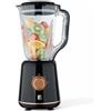 BERGNER Copperly - Blector Glass Blector Ottima capacità - 2 velocità con potenza di impulso di 800 W - brocca di vetro da 1,8 -liter - lame resistenti all'acciaio inossidabile - assoluto non slitta