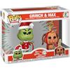 Funko Pop! Books: HTGSC - The Grinch With Max 2PK - How The Grinch Stole Christmas - Figura in Vinile da Collezione - Idea Regalo - Merchandising Ufficiale - Giocattoli per Bambini e Adulti