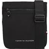 Tommy Hilfiger Borsa a Tracolla Uomo Skyline Crossover Media, Multicolore (Black), Onesize