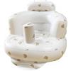 FAUOSWUK Sedile di Supporto per Bambini, Sedia Gonfiabile in PVC Elegante, Divano Avvolgente Comodo e Sicuro per Imparare a Sedersi, Portatile