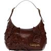 Desigual Bag_Reprise Choco Valenti, Accessori Borsa A Corpo in PU Donna, Marrone, One Size
