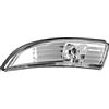 Qiilu copertura dell'indicatore dello specchio retrovisore, utilizzato per trasparente ABS parafango dell'indicatore dello specchio retrovisore di Ford Fiesta MK7/MK7.5 2009-2017 (sinistra)