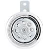 Bediffer Clacson per moto, 110dB Forte 12V 85mm Clacson impermeabile con copertura cromata a nido d'ape per accessori moto universali,Sedili e Accessori,altro