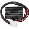 KIMISS Sostituzione della Conversione di Corrente del Raddrizzatore del Regolatore di Tensione del Motociclo del di Accensione per Suzuki Gn250 1982 1983 1985 1988