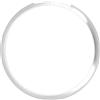 Bediffer Portachiavi Remoto, Ricambio per Anello Portachiavi Remoto in Lega di Alluminio per MINI R55 R56 R57 R58 R59 R60(D'argento),chiavi della macchina