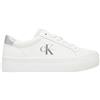 CALVIN KLEIN Sneakers Vulc Flatf Lth Donna - Bianco
