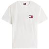 TOMMY HILFIGER T-shirt Uomo Bianca Flag logo posteriore