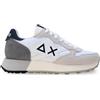 SUN68 Sneakers Uomo Jaki Solid Bianco/Grigio
