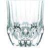 RCR Cristalleria Italiana 35 cl - Adagio Bicchiere Acqua Rigato in Vetro - Set 6 Pezzi