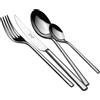 Salvinelli 250 Servizio Posate In Acciaio Inox - Set 24 Pz