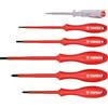 TOPEX Set giraviti isolati elettricista 1000V 6 pezzi Topex 39D155 [02021000]