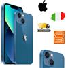 Apple NUOVO Apple iPhone 13 - 128GB - Blu (Sbloccato) 💎Garanzia 24 MESI 💎Originale