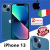 Apple NUOVO Apple iPhone 13 - 128GB - Blu (Sbloccato) 💎Garanzia 24 MESI 💎Originale